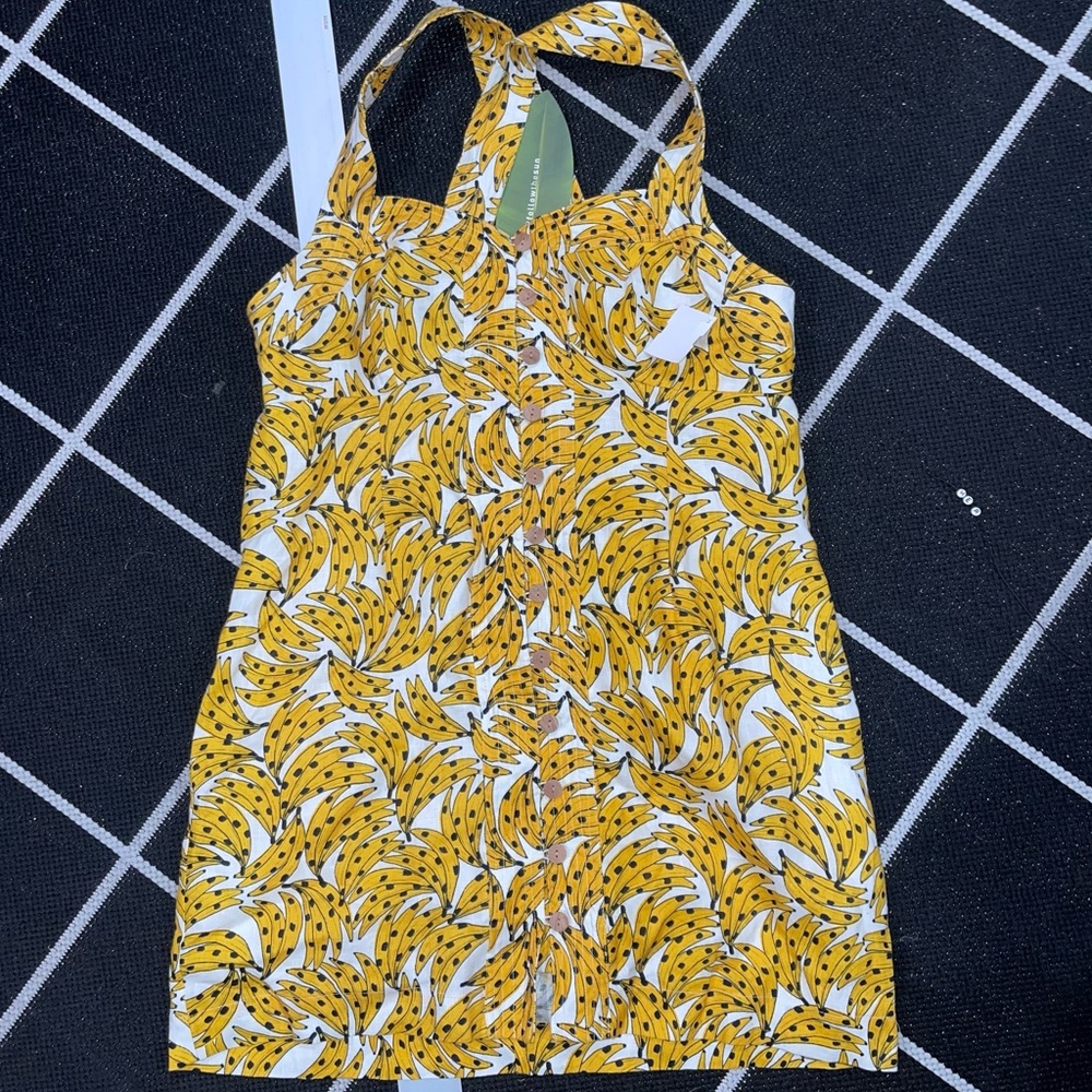 Farm Rio NWT Sz XL Banana Print Dress Sz XL- never worn